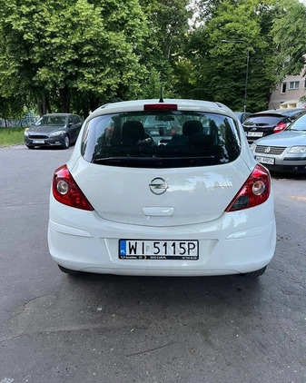Opel Corsa cena 6900 przebieg: 269475, rok produkcji 2010 z Warszawa małe 191